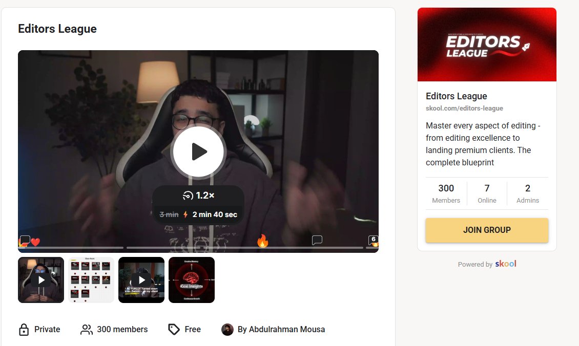Balindru | Video Editor tweet media