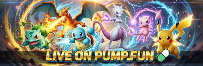 PokeTradersSol's tweet photo. ⚡️Pokémon Traders is live on @Pumpfun

https://t.co/Mi0ccWURRS https://t.co/WPP2mdWwLS