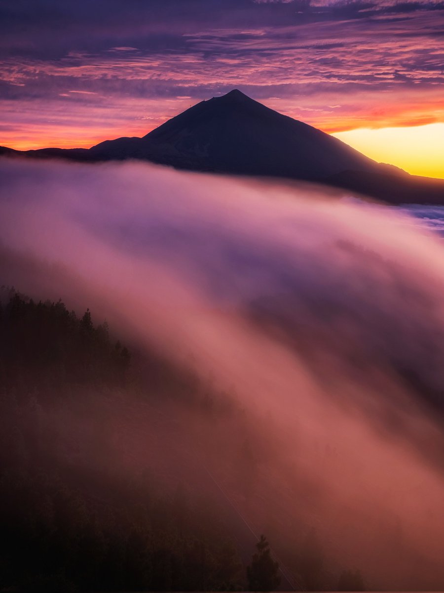 Un privilegio poder rozar las nubes casi a diario con las puntas de los dedos a menos de una hora de casa
#Tenerife
