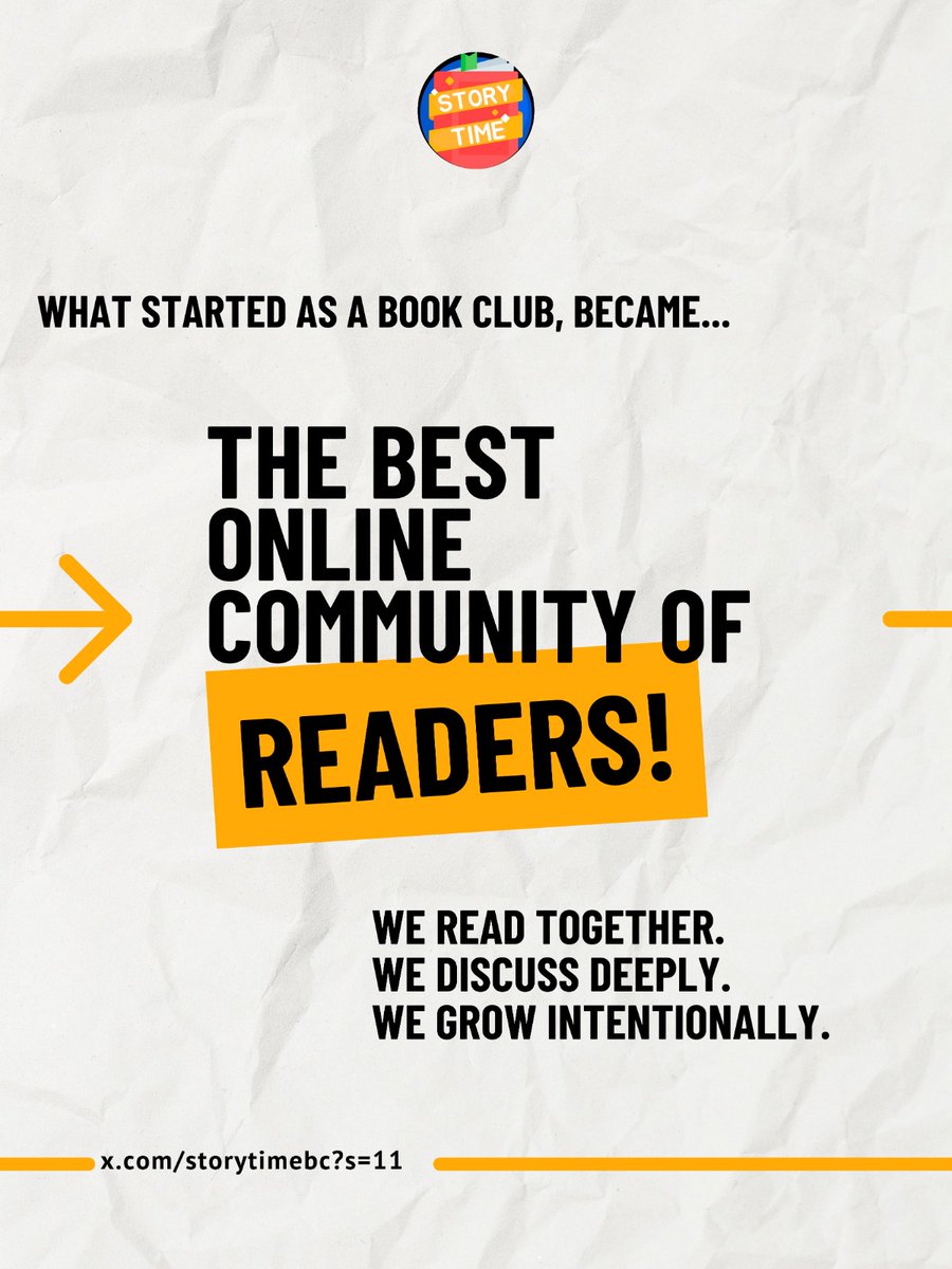 storytimebc's tweet photo. Reading is better when you have someone to talk to about it. That's literally it. Come join us.

#storytimebookclub
#reading
#joinus https://t.co/Y0JU2zmhhv