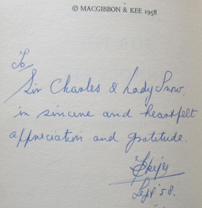 IlkleyBookPBFA's tweet photo. A Wreath for the Innocents by Francis Ebejer, signed 1st edition, inscribed to fellow writers CP Snow &amp; Pamela Hansford Johnson, will be with Jonathan Frost at Harrogate Book Fair, 6th March, 12-6pm 7th March, 10am-4pm, Old Swan Hotel, Swan Road, Harrogate, N. Yorkshire, HG1 2SR. https://t.co/LHllF1gCfQ