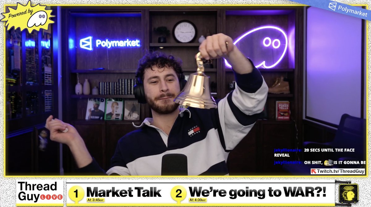 Threadguy is now LIVE

twitch.tv/threadguy