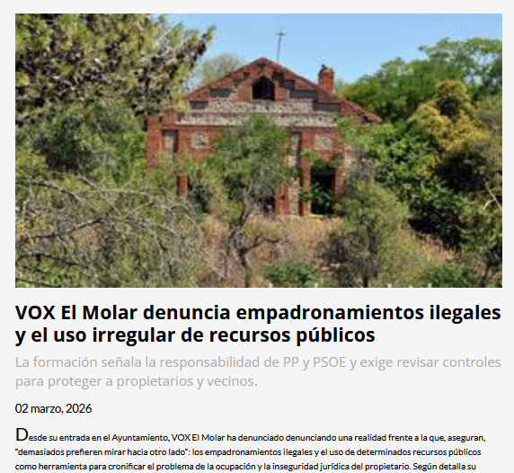 VOX El Molar tweet media