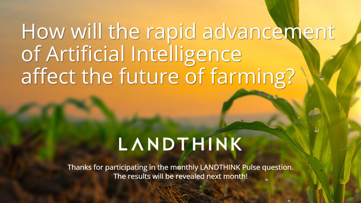 What's your opinion? We want to know! The March Pulse is out! Answer here: landthink.com/pulse/ #realestate #land