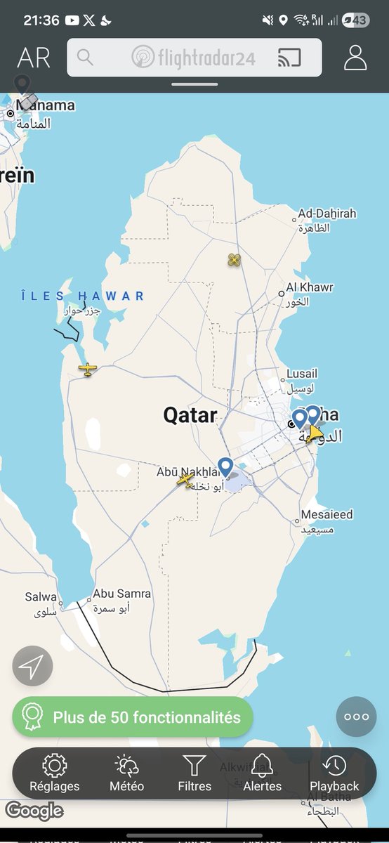 En80Gaming's tweet photo. Is that a drone and a B-2 ? #Iran #Israel #flightradar24 #war #USA https://t.co/F72jJ87iFf