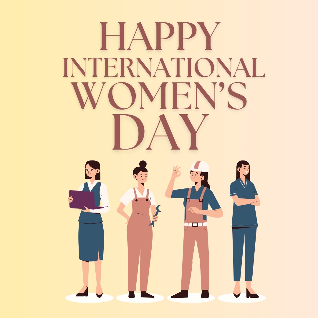 AmericaWorksNat's tweet photo. 🌍 Happy International Women’s Day! 💜

Today we celebrate the achievements, strength, and resilience of women everywhere. They're the leaders, innovators, caregivers, advocates, and changemakers who continue to shape our communities and workplaces. https://t.co/pvD0Ve4VS9