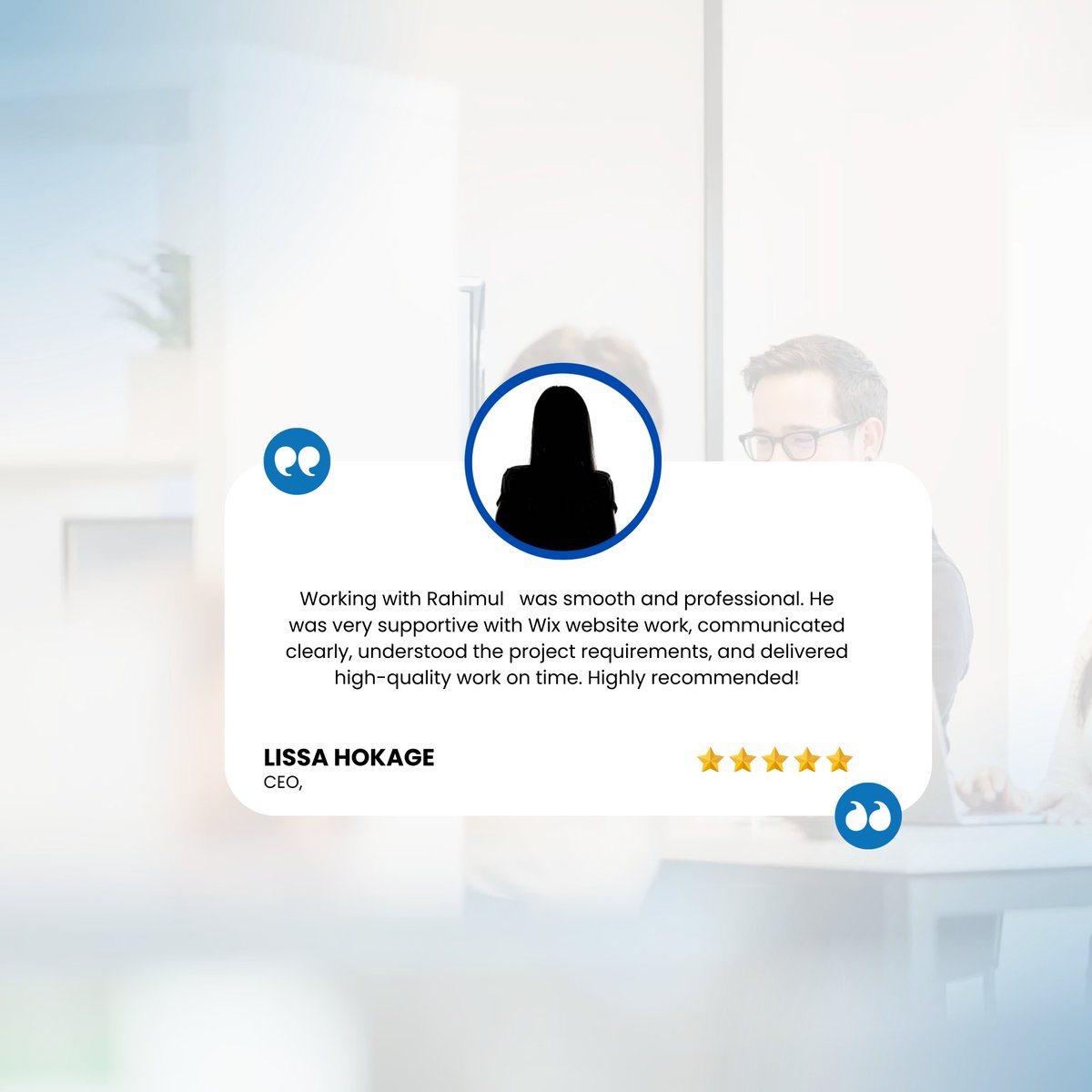 rahimulislam_'s tweet photo. Trusted by clients worldwide 🌍

 -DM me for your Website Project 📩

#WixWebsite #WebDesign #WixExpert #SmallBusiness #WebsiteDesigner #DigitalGrowth https://t.co/6UkKv9ufHk
