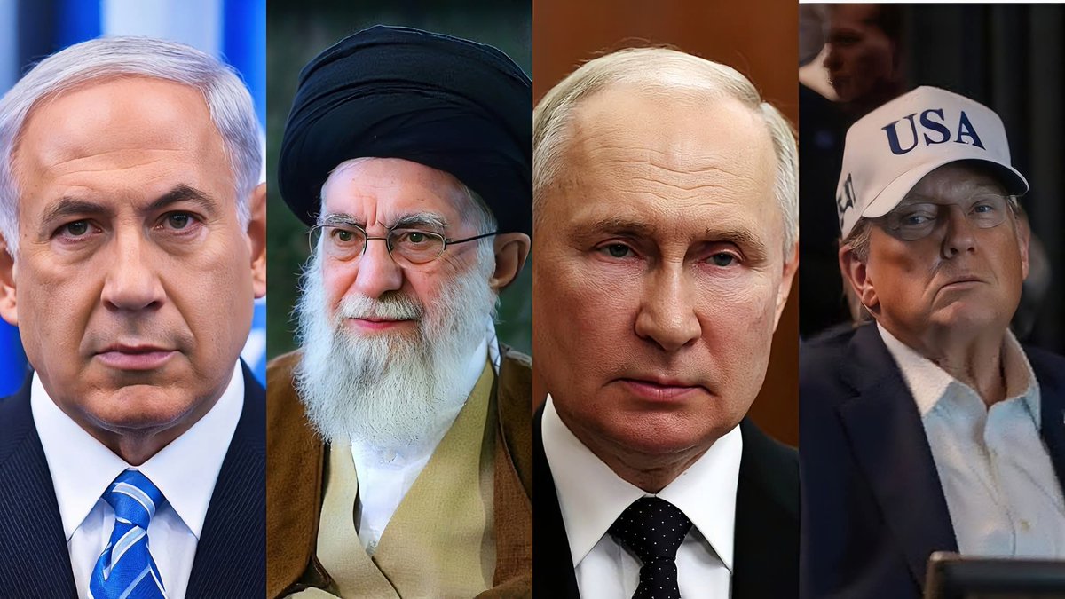 ba_chia's tweet photo. Putin: 73 years old
Trump: 79 years old
Netanyahu : 76 years old
Narendra Modi : 75 years old
Xi Jinping : 72 years old
Khamenei : 86 years old
You have lived your lives and witnessed your peaks. The next generation wants peace not World War 3 

The world need young leaders now! https://t.co/qTN1ZZBQBW