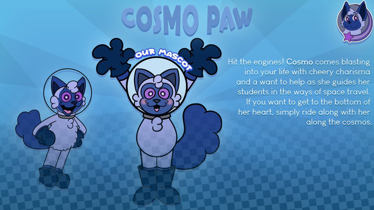 Retzare's tweet photo. Cosmo Paw you are so precious i love you! 🌌✨💖💕 https://t.co/kwPPqYMn4v
