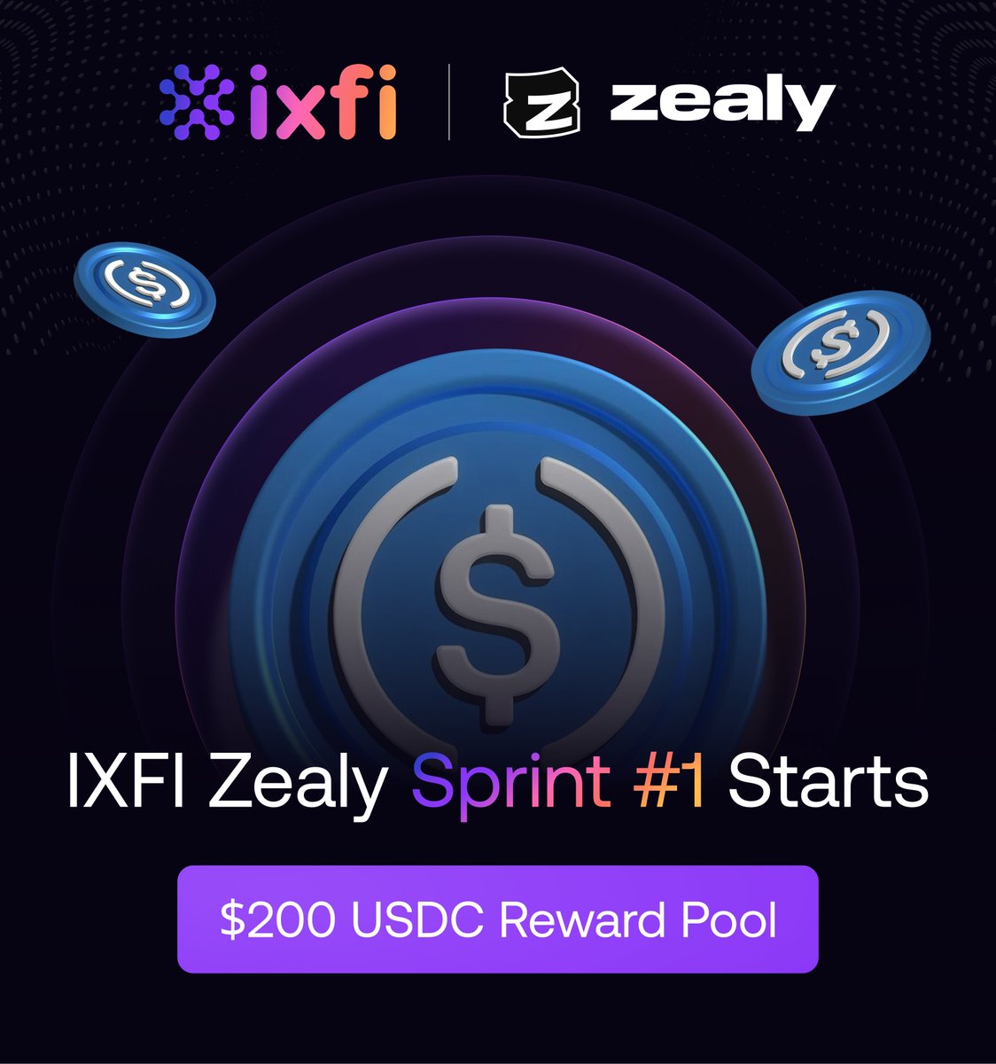 The IXFI Social &amp; Hold Campaign is officially live on <a href="/zealy_io/">Zealy</a>.

Climb the leaderboard by completing tasks, holding $IXFI, inviting friends, and earning XP.

Join now and secure your share of the prize pool.
👉 zealy.io/cw/ixfi