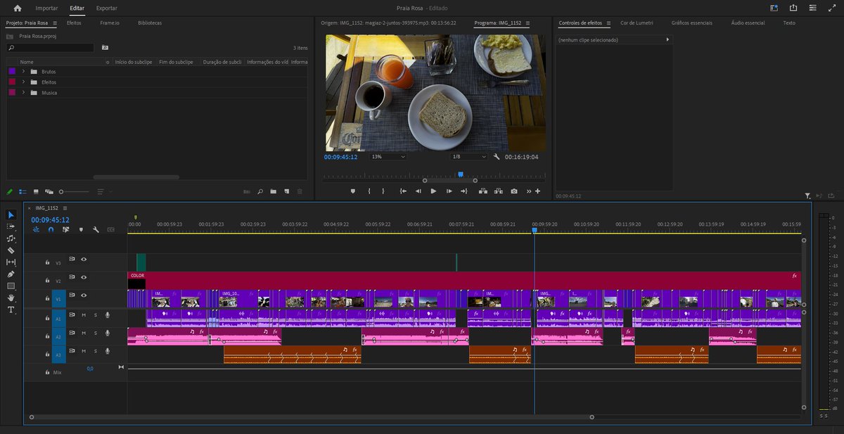 Editar Vlog é a coisa mais gostosa do mundo.