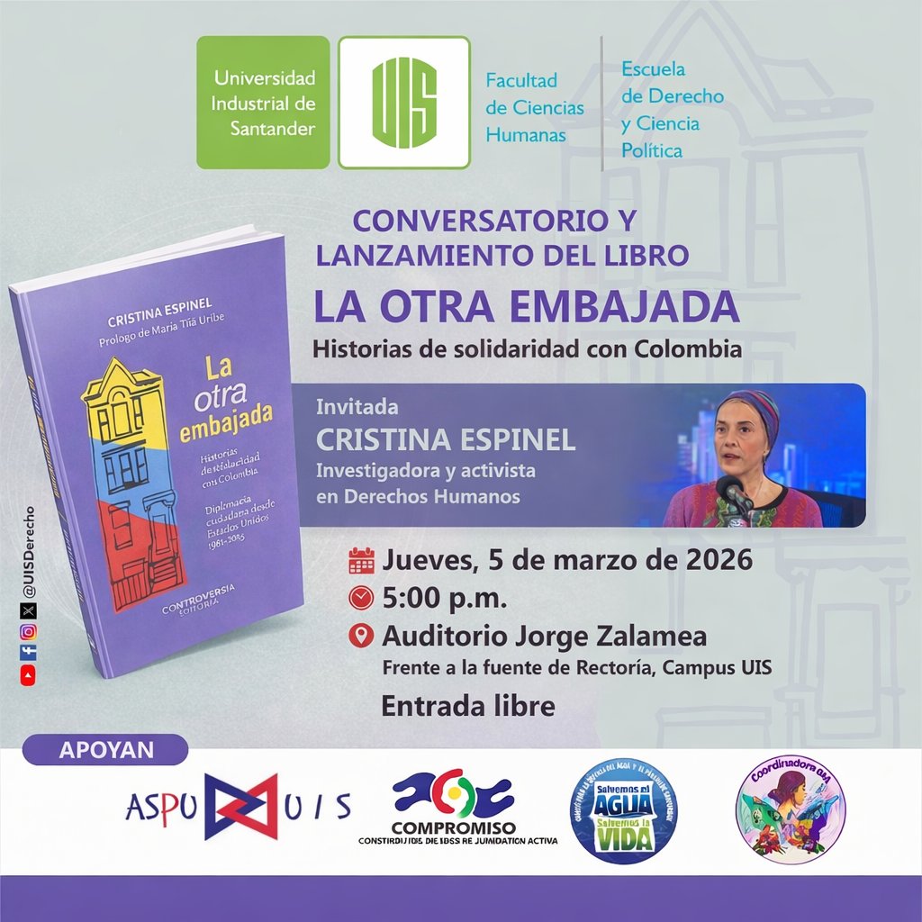 Escuela de Derecho y Ciencia Política UIS tweet media