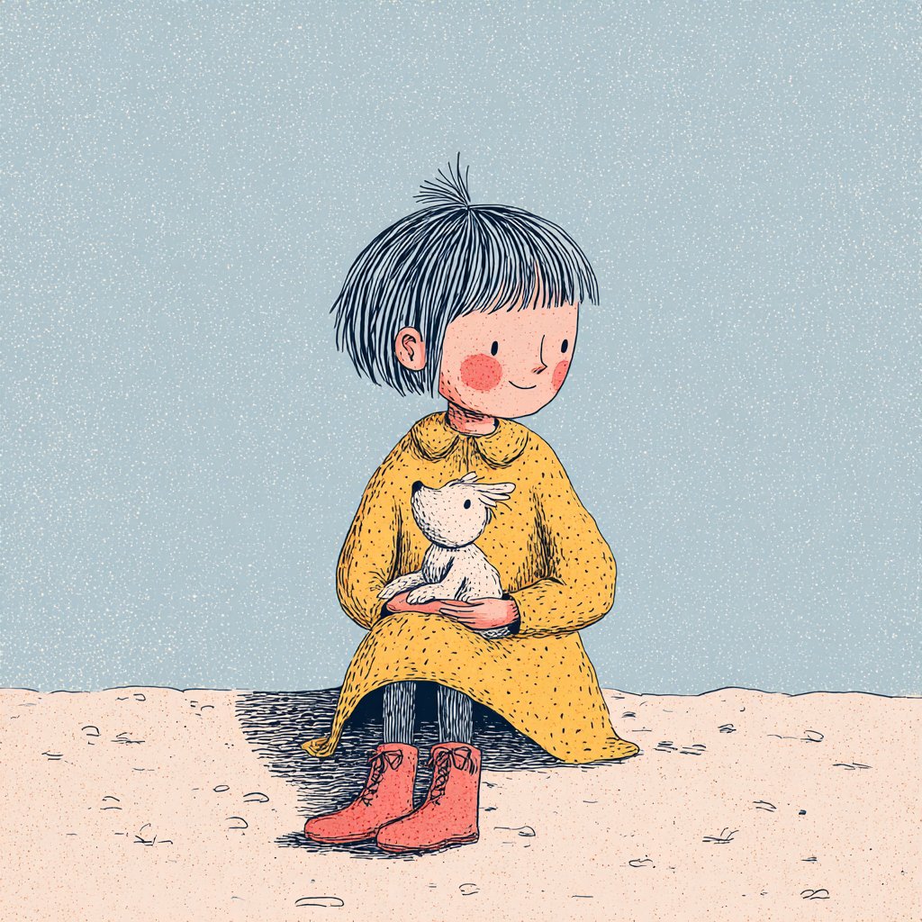 Children’s book engraved look