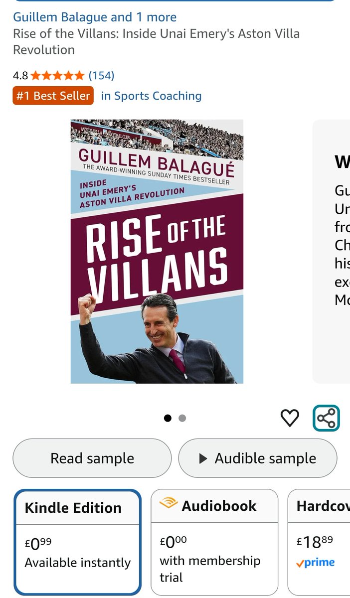 GuillemBalague's tweet photo. So, @AmazonKindle has decided to offer #RiseoftheVillans for £0.99 the whole month of March (they select best selling books, just saying before you start with the banter 😉)

📚 https://t.co/qcJARJHnHS https://t.co/6SqGRs5msD