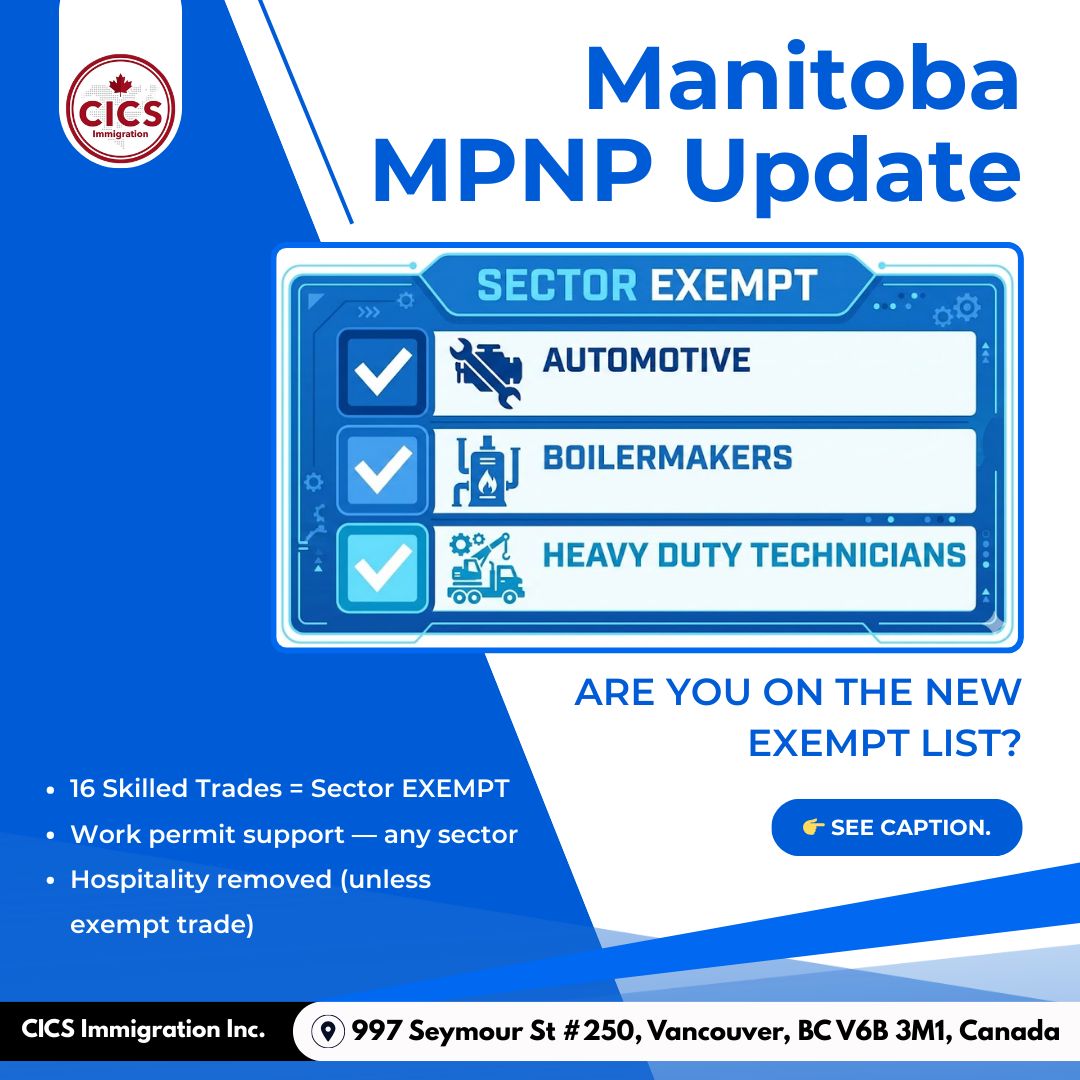 Under the updated Temporary Resident Retention Pilot (TRRP), workers in 16 specific skilled trades can now receive employer support for work permit extensions — even if their employer is outside a priority sector.

📩 Need a detailed review? Book a consultation.
