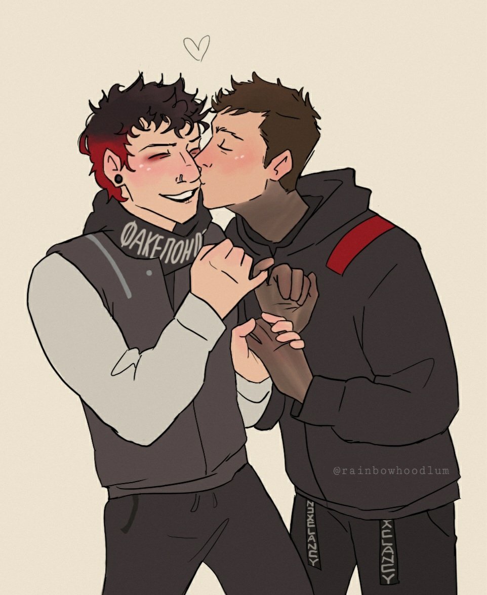 Rainbowhoodlum's tweet photo. “Should we kiss now?” They said it, not me.
#cliqueart #twentyonepilots #joshler #mtwei https://t.co/9rlyRtsKZk