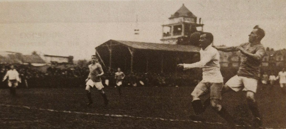 Tottenham Hotspur on way  to our 1920-21 Fa Cup Final triumph away to Southend