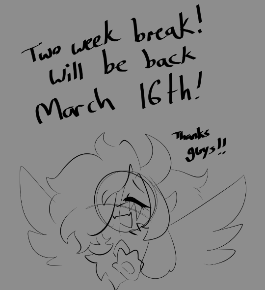 RTF_Mtr's tweet photo. Hi all!
I realized I forgot to post this to socials, as I have already alerted those in my Discord server about it. But I will be taking a two week break from posting/working on comms!

Streams and posts will return by March 16th! https://t.co/kE3AAaOtyp