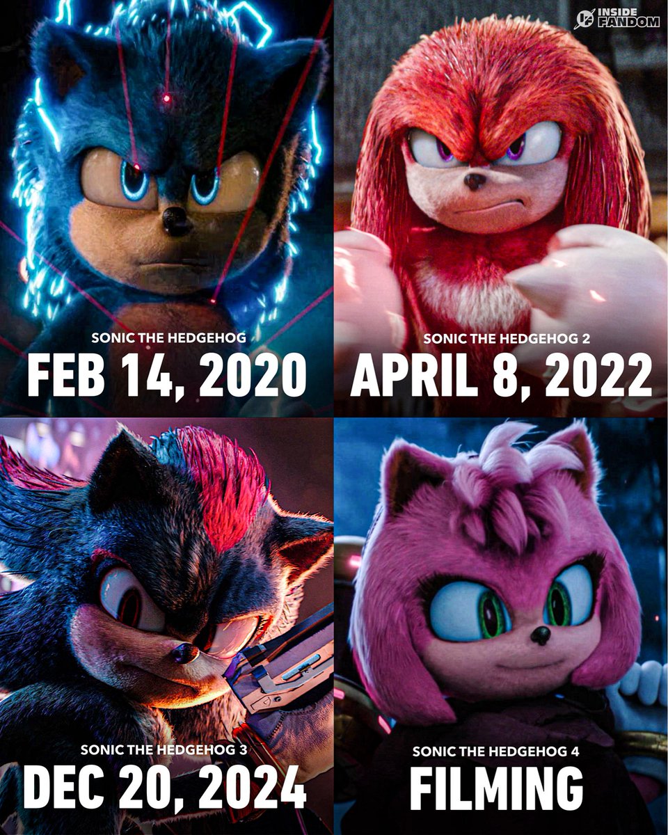 ‘SONIC THE HEDGEHOG 4’ has officially begun filming.