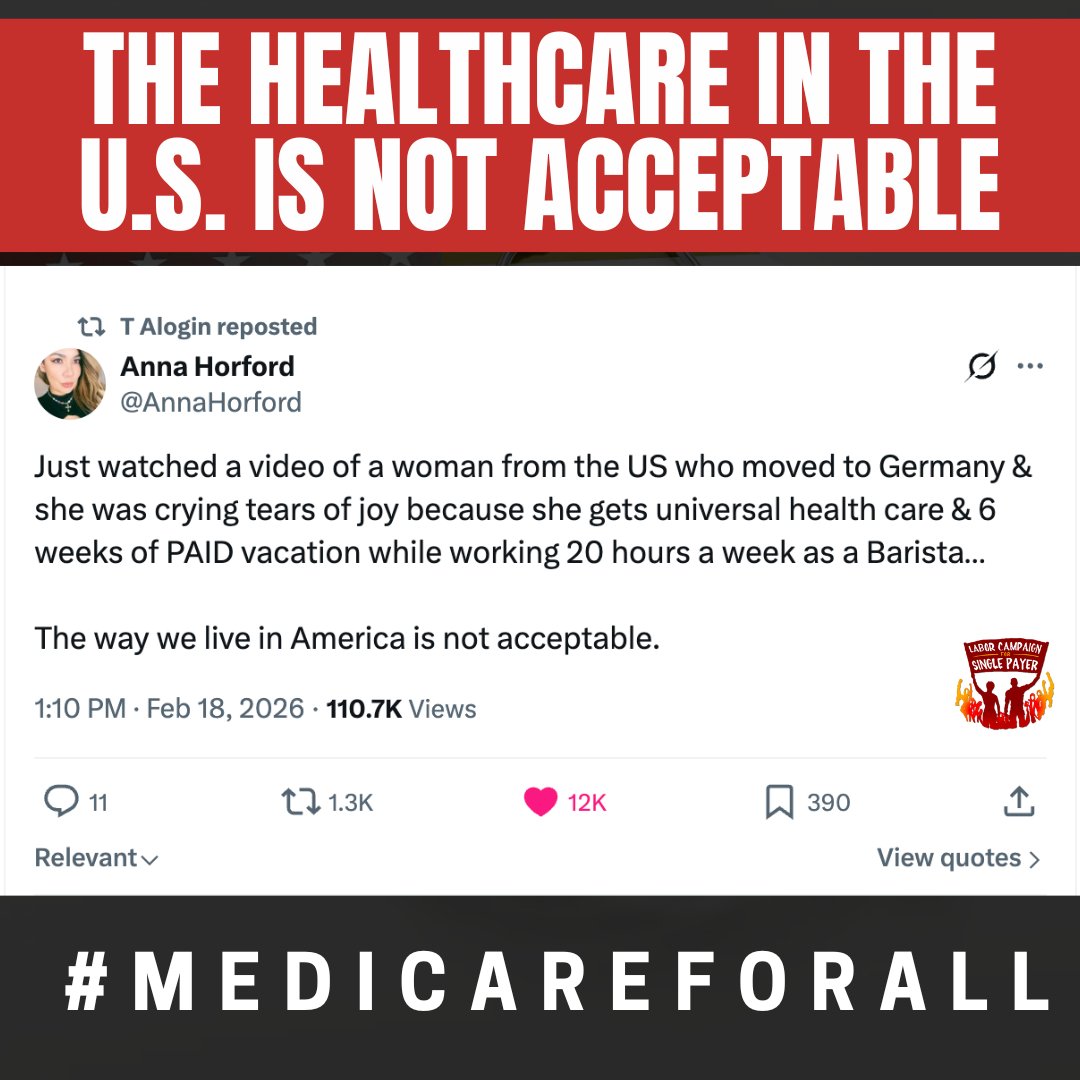 Labor Campaign For Single Payer tweet media