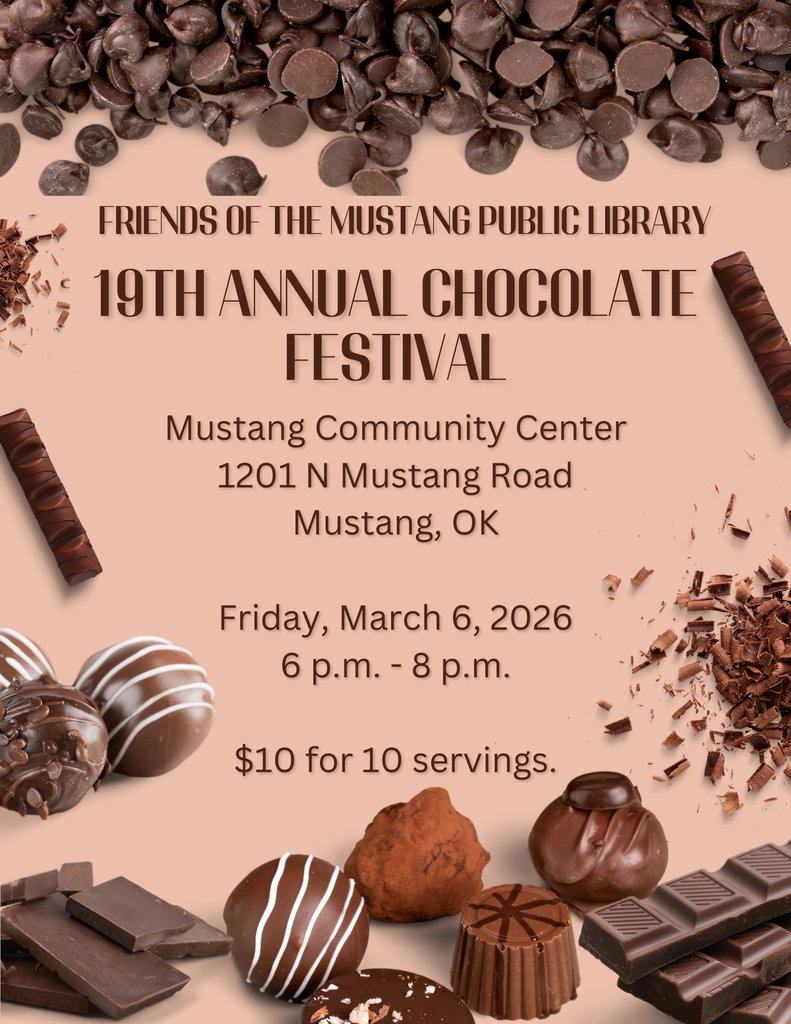 Mustang Public Library tweet media