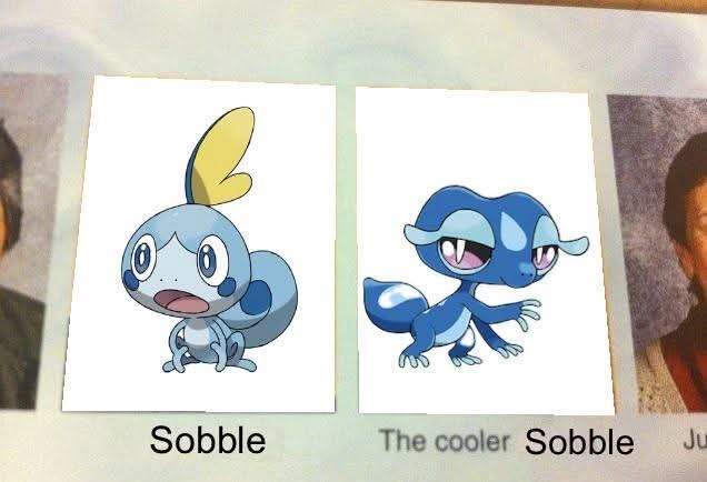 UniteVids's tweet photo. 👈Sobble          The cooler Sobble👉 https://t.co/15Wxyqauds