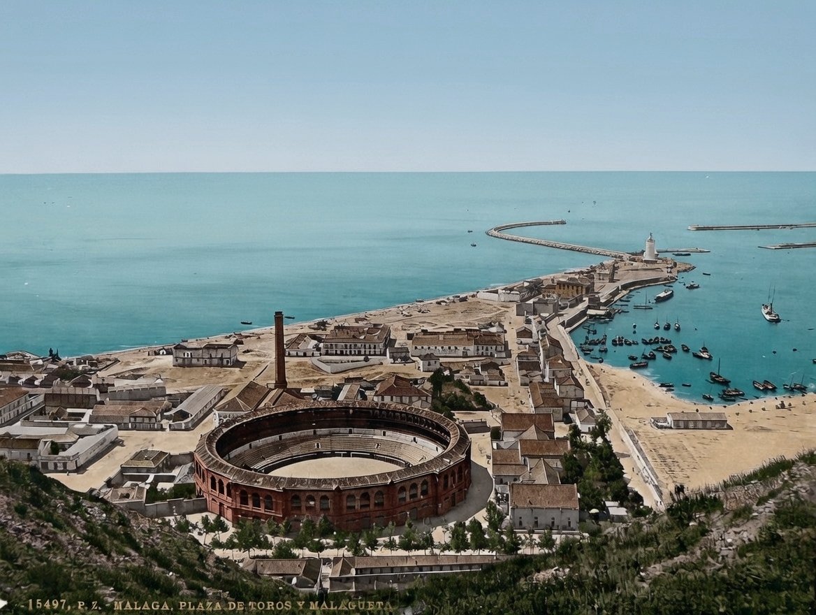 Málaga ayer y hoy tweet media