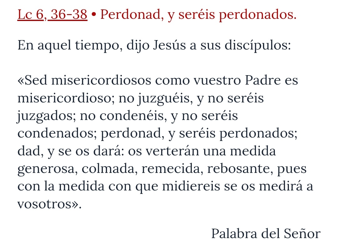davidpintt's tweet photo. Con la medida con que midiereis se os medirá a vosotros. https://t.co/sbtCZfsQG5