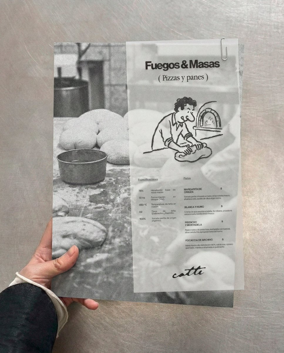 lucky2iq's tweet photo. identidad visual y dirección de arte para Cotte, un estudio gastronómico de mínima intervención.
la idea del concepto fue unir un brutalismo cálido del fuego y masa madre con el estilo frío de un archivo documental (swiss grid + texturas analógicas)
pronto completo en behance https://t.co/Kp8rIYNnsY