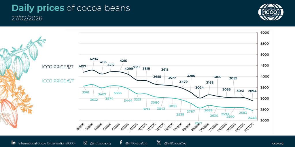 International Cocoa Organization (ICCO) tweet media