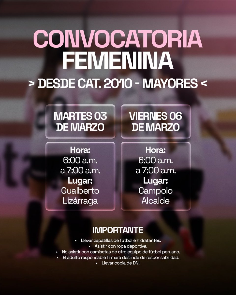 Sport Boys Femenino tweet media