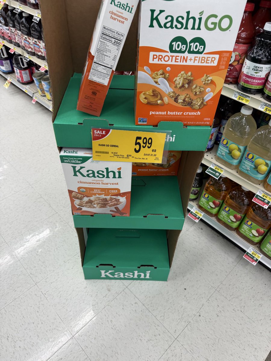 imcryingson's tweet photo. 100% odds for a yummy bite of kashi! #kashipartner https://t.co/8VN0D2xTQn