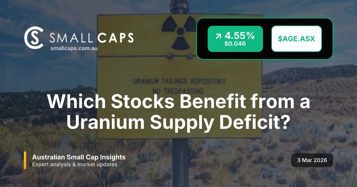 SmallCapsASX's tweet image. Which Stocks Benefit from a Uranium Supply Deficit?

#ASX #SmallCaps #AGE

smallcaps.com.au/article/which-…