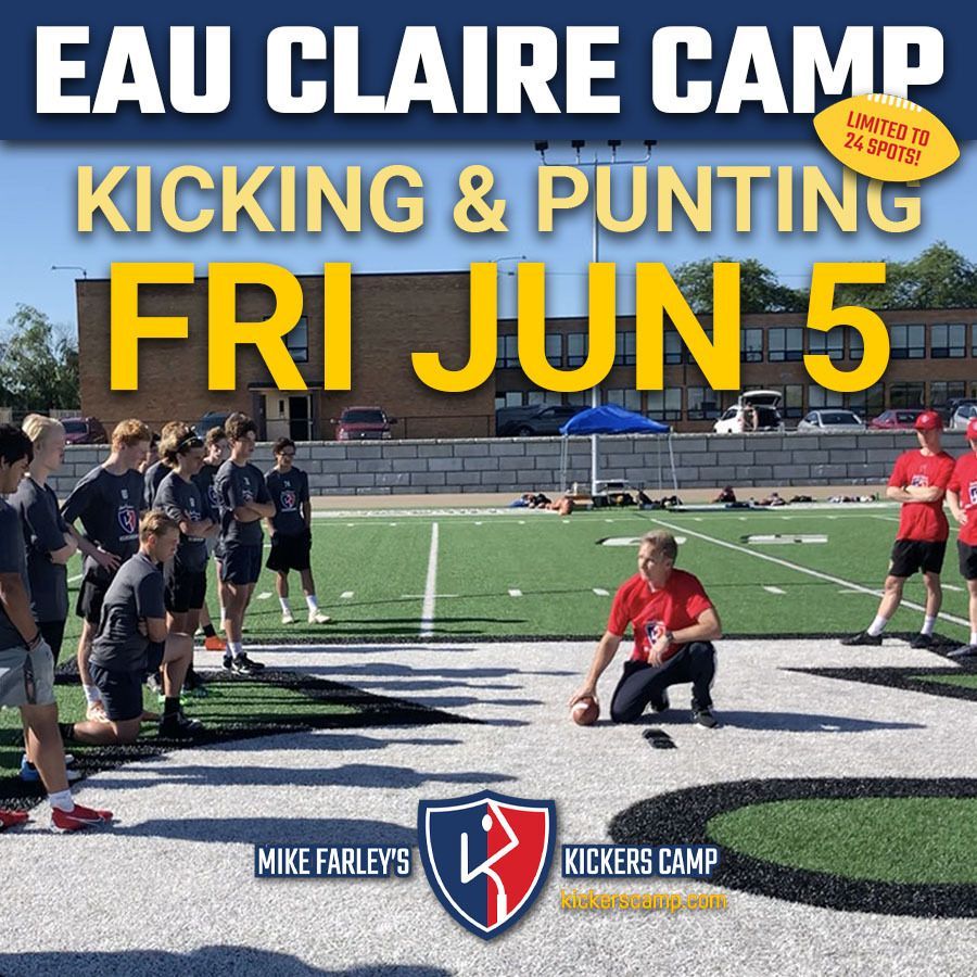 Mike Farley's Kickers Camp tweet media