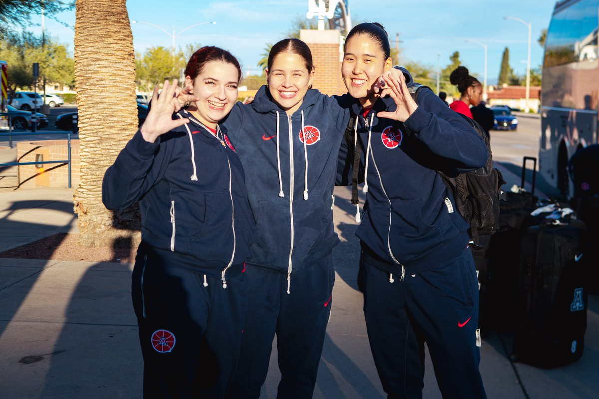 ArizonaWBB's tweet photo. Next Stop: Kansas City 🐻⬇️ https://t.co/UPFSbVEdvz