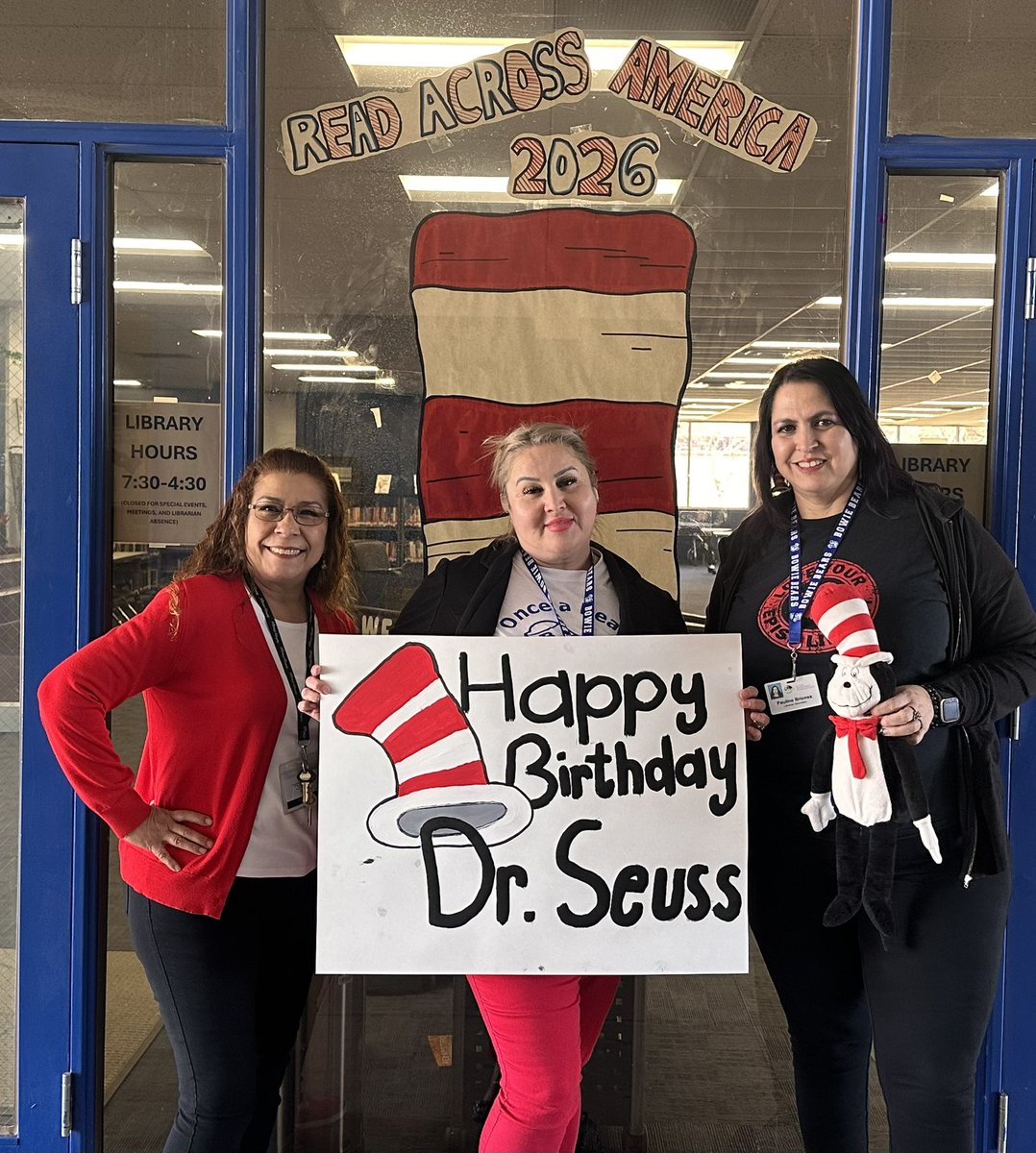 Bowie High School Library tweet media