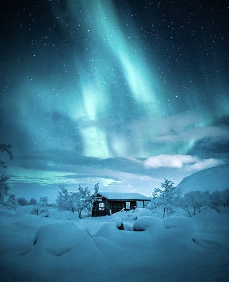 purenature_1's tweet image. Northern lights 🌌❄️ #AuroraBorealis