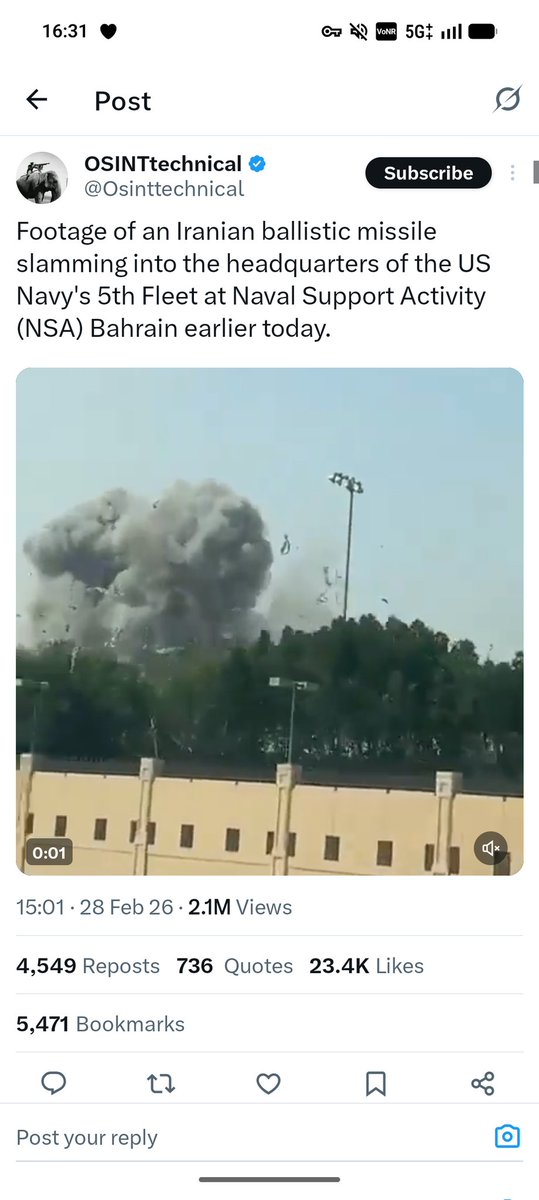 Vantagemonitor's tweet image. US expected shock and awe.
Iran answered with direct retaliation.

As of 3 March:

🇺🇸 6 U.S. service members killed
All died in an Iranian ballistic missile strike on a U.S. operations site at Shuaiba Port, Kuwait.
Around 18 seriously wounded, mostly from the same strike.

🇮🇷 555
