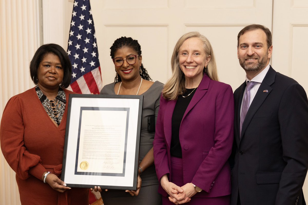 Governor Abigail Spanberger tweet media