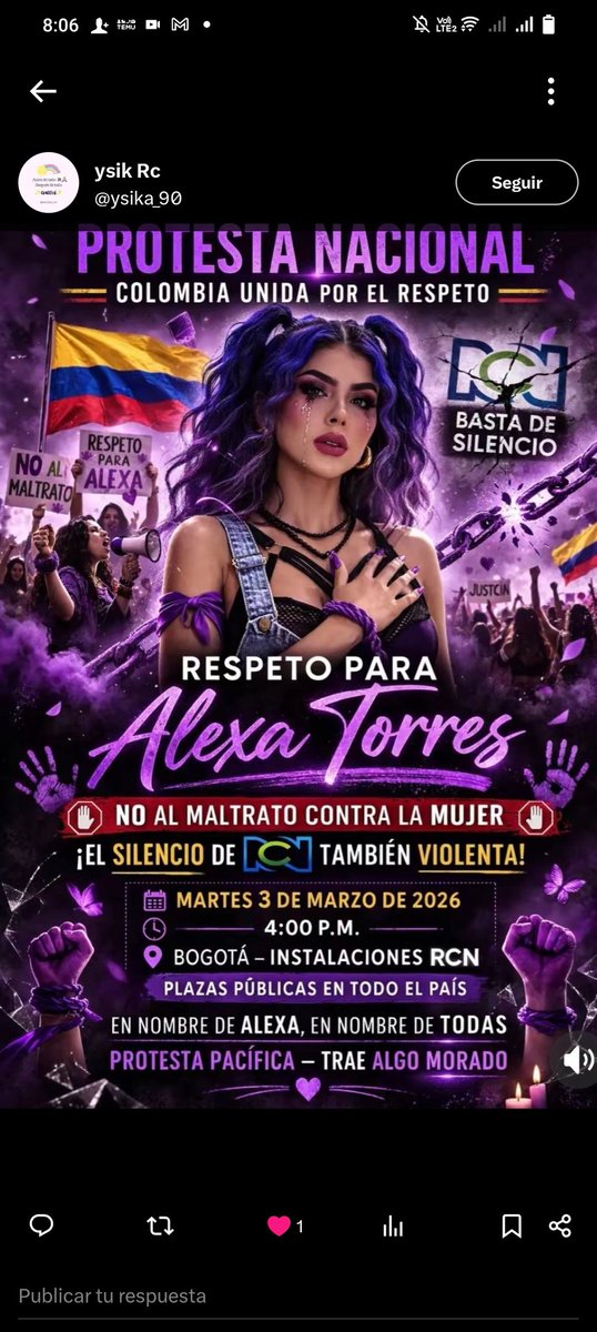 helmencampos_'s tweet photo. Mañana a gritar allá afuera porque alexa no la van atacar más @CanalRCN protegiendo a ese animal que put* asco .
#ExpulsionParaJuandaCaribe 🦆🚫🤡🤮🤢
#LaCasaDeLosFamososCol
#LaCasaDeLosFamososCol3
#LCDLFC3 https://t.co/Ld5Ppu5luF