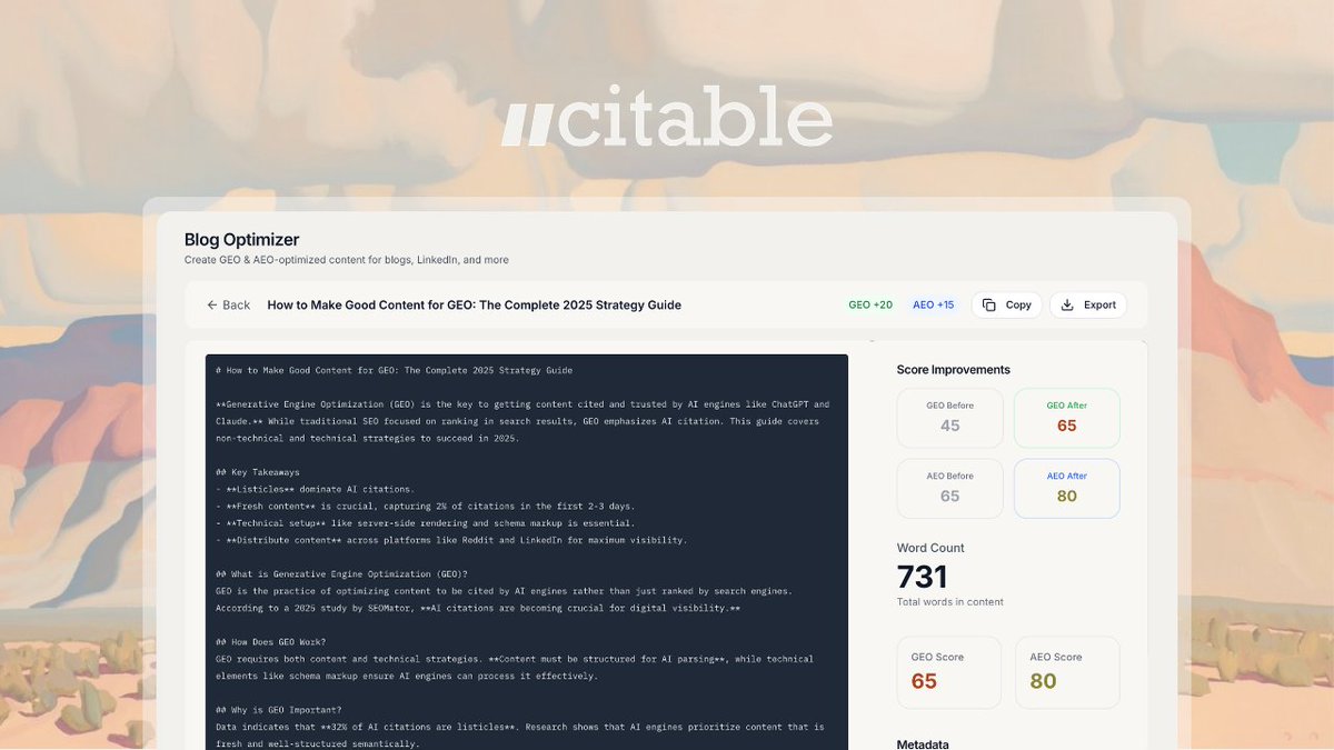Citable tweet media