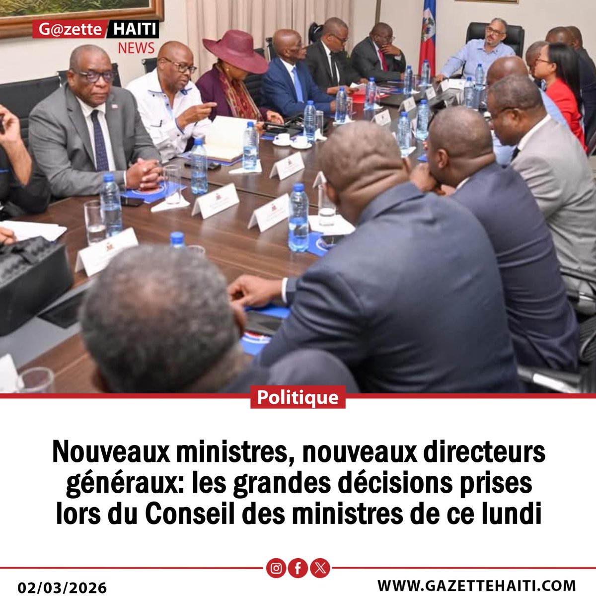 Gazette Haiti tweet media