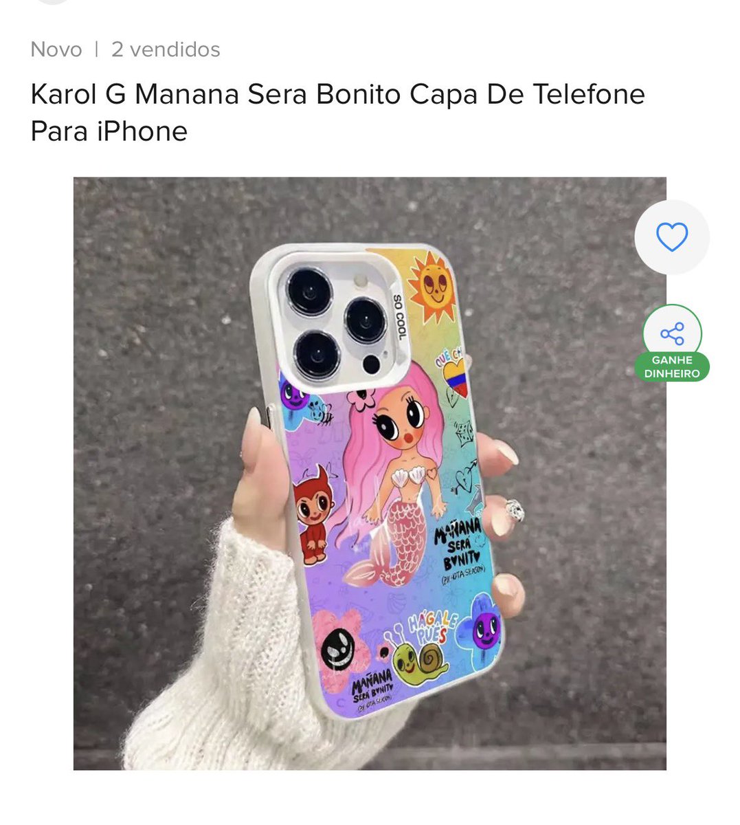 maridolher's tweet photo. Eu vou ter a capinha de iphone mais linda da vida 😭😭😭 @KarolGBRA o álbum mañana será bonito https://t.co/SblBhlPP3B