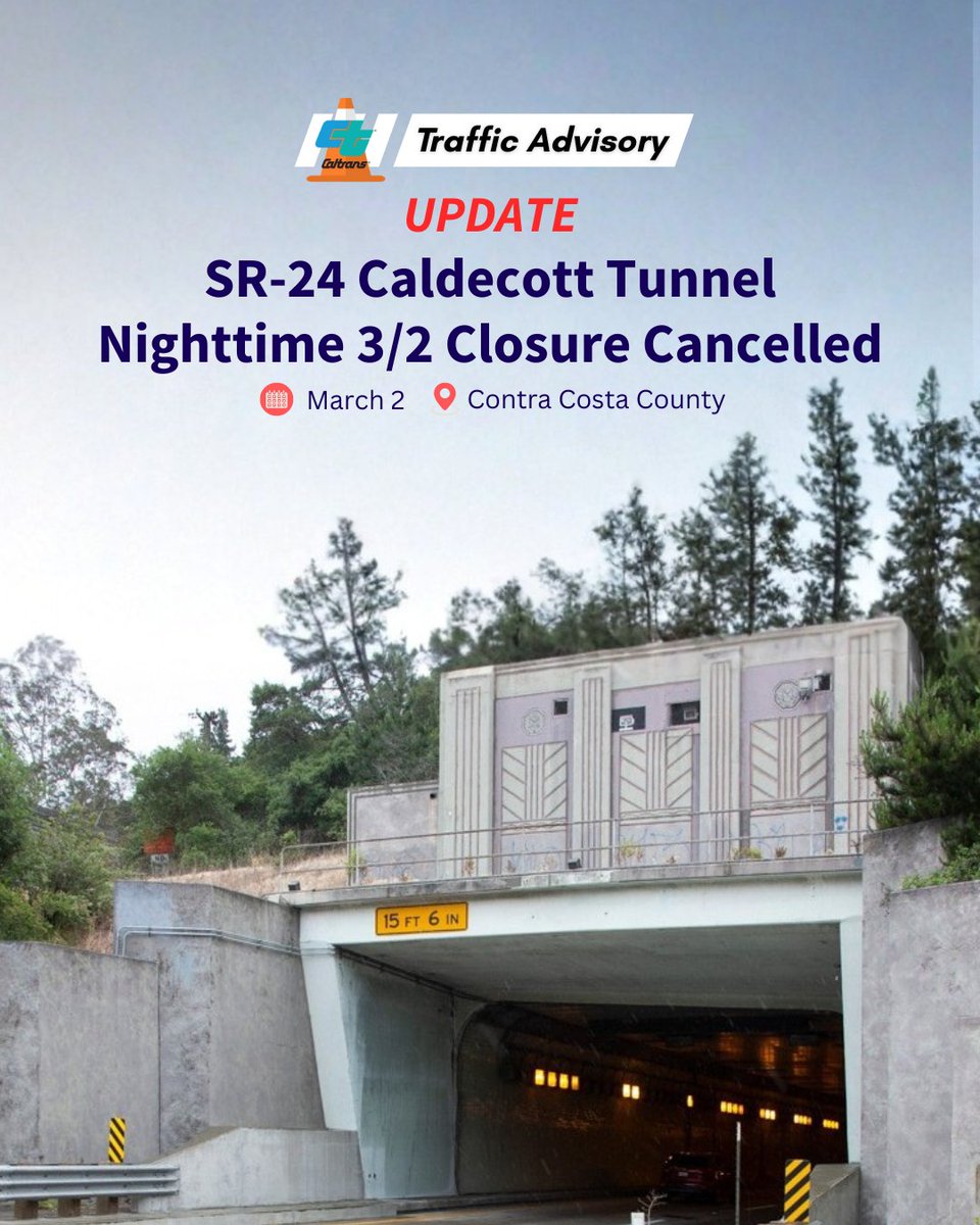 Caltrans District 4 tweet media