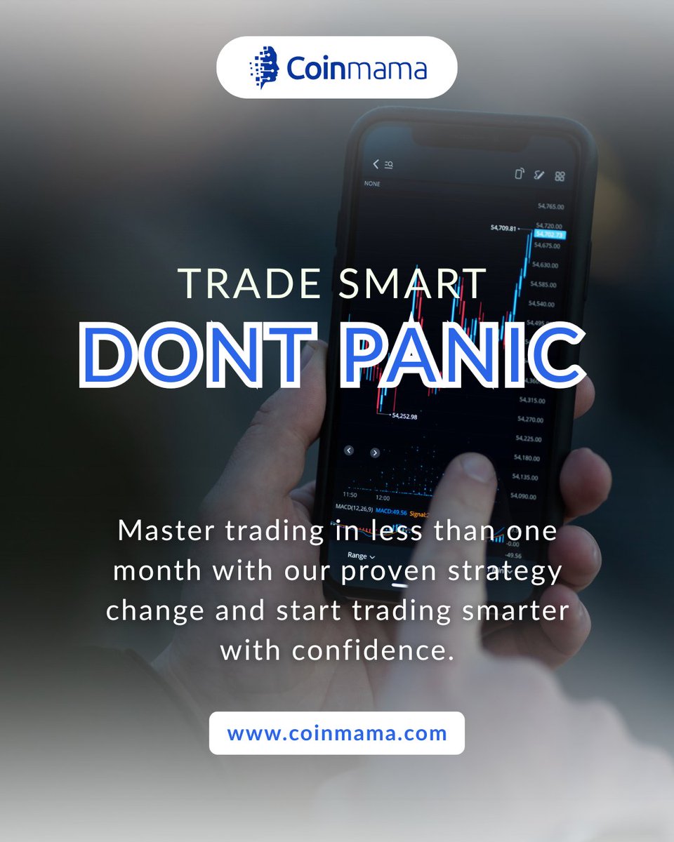 Trade smart. Don’t panic. ⚡

Learn proven strategies, gain confidence, and start trading smarter, even in just one month. 💡

#Coinmama #CryptoEducation #CryptoCommunity #CryptoSecurity #CryptoInvesting