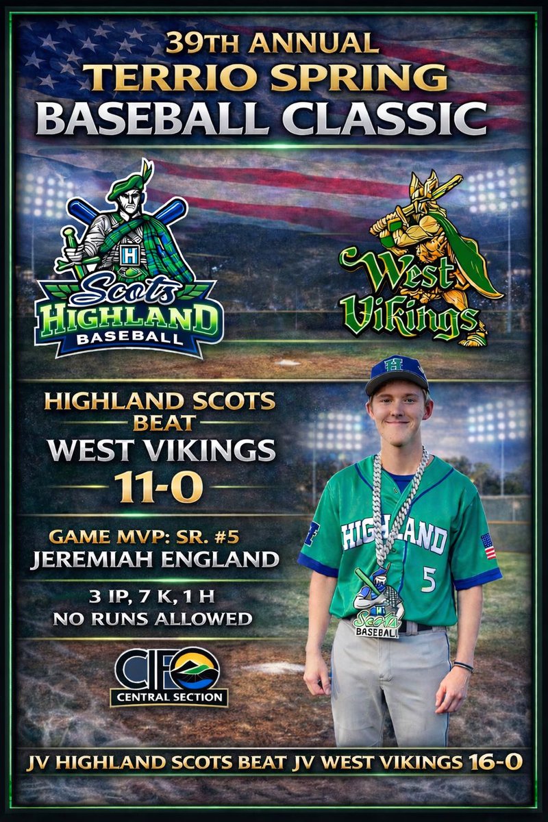 Highland Scots Baseball tweet media