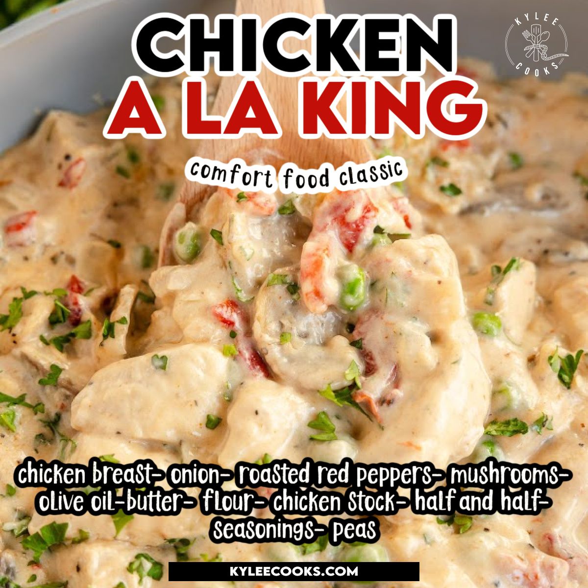 kyleecooks's tweet photo. Chicken a la king is a one-pot meal delivering seasoned chicken coated in a rich and creamy sauce studded with mushrooms, peppers, and peas. #chicken #dinner #onepot #kyleecooks https://t.co/70VRiYmtUr https://t.co/oiRNbDzLES