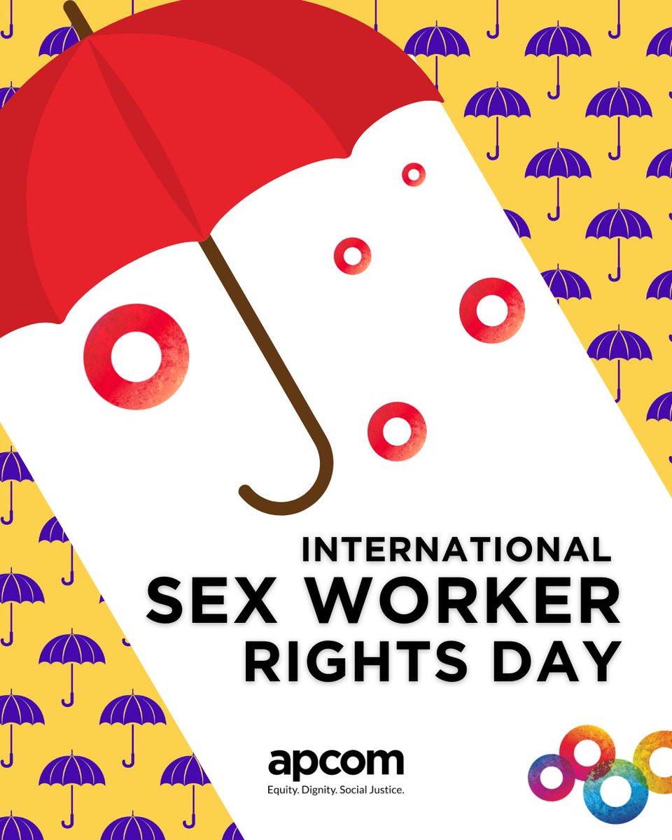 apcom's tweet photo. 🌹 International Sex Worker Rights Day | 3 March ✊✨
.
Today, we stand in solidarity with sex workers everywhere — recognizing their rights, their dignity, and their leadership. ❤️🌍

#APCOM #InternationalSexWorkerRightsDay #SexWorkersRights #EndStigma #HumanRights https://t.co/OXsP6ce8Tl