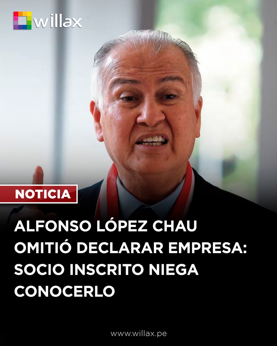#Noticia | Alfonso López Chau omitió declarar en su hoja de vida electoral su participación en el centro médico 'Gestión y Salud SAC'.

Conoce más 👉bit.ly/4sjXrcA