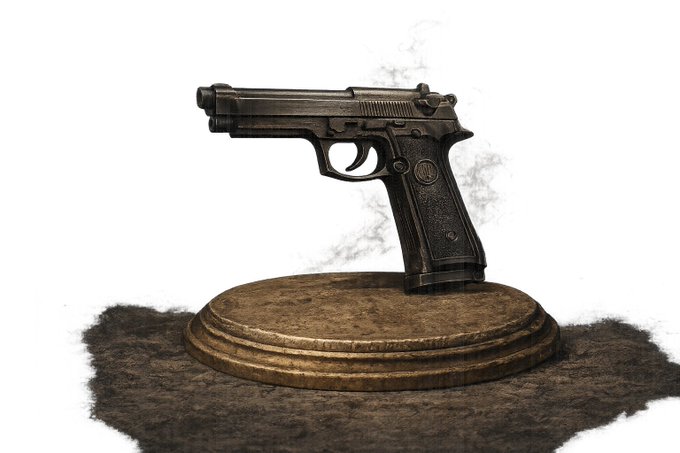 『連邦生徒会支給の銃』 